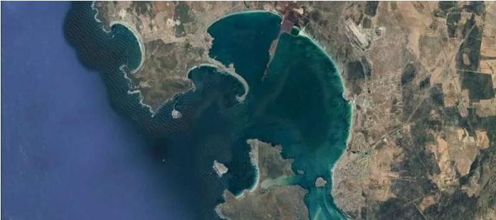 Saldanha Bay, South Africa, one of the natural harbours