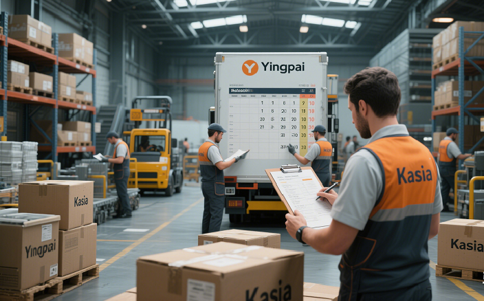 A timeline showing how Yingpai’s Madrid hub re-routed and delivered Kasia’s stranded toy shipment from Rotterdam to Polish customers in just 48 hours.