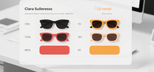 Side-by-side of customs clearance times before and after implementing IOSS for Clara’s sunglasses shipments.