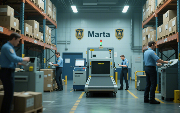 Marta’s 12-hour rescue mission from customs hold to warehouse delivery, with key steps and time stamps.